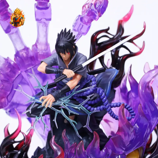Figurine de Sasuke avec Susanoo à la main