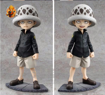 One Piece Corazon (12 cm) & Trafalgar Law (7 cm) Figurine