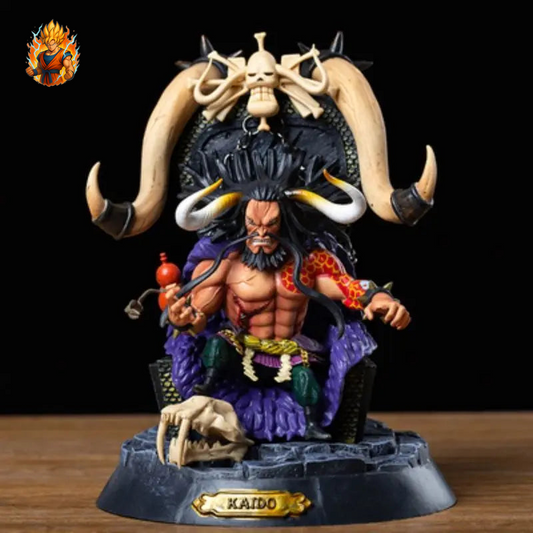 Figurine de Kaido sur le trône de One Piece.-Ma boutique