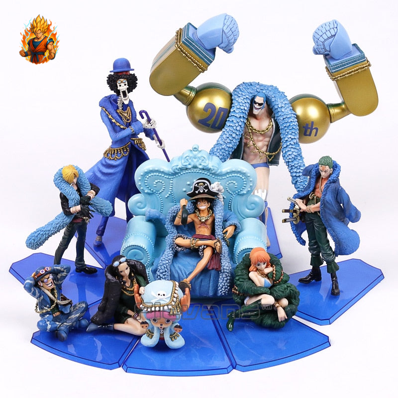 Figurine de Ruffy pour le 20ème anniversaire de One Piece (15 cm)-Ma boutique