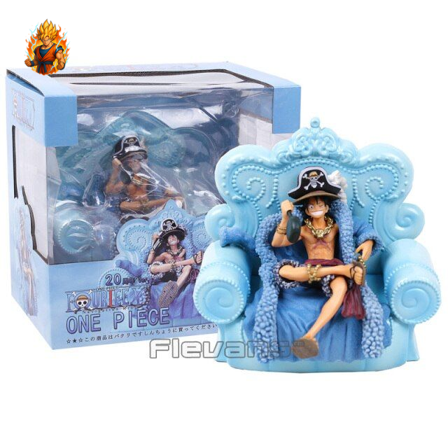 Figurine de Luffy pour le 20ème anniversaire de One Piece (15 cm)
