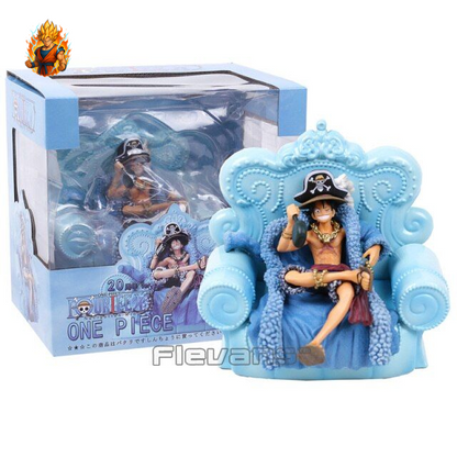 Figurine de Luffy pour le 20ème anniversaire de One Piece (15 cm)