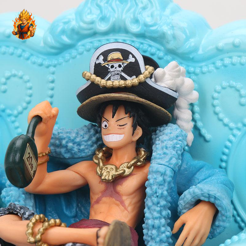 Figurine de Luffy pour le 20ème anniversaire de One Piece (15 cm)
