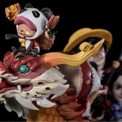 Figurine de l'équipage au chapeau de paille de One Piece