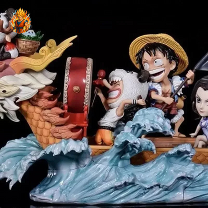Figurine de l'équipage au chapeau de paille de One Piece