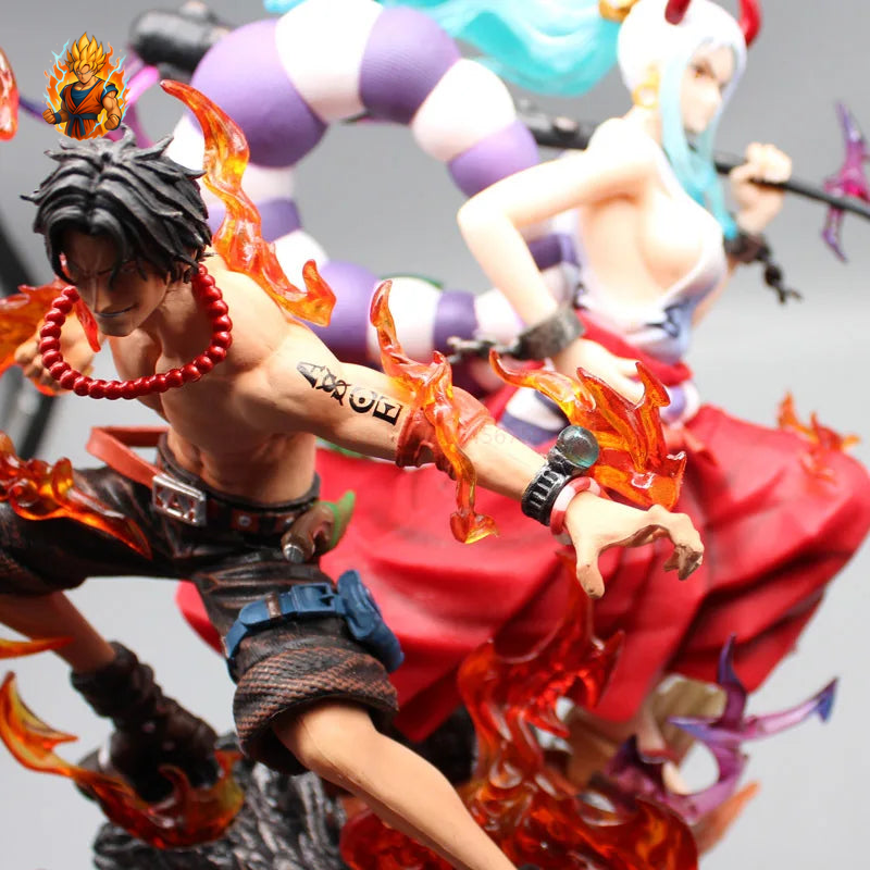 Figurine One Piece Ace & Yamato