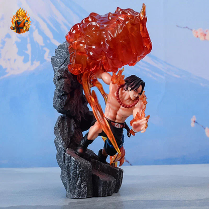 Figurine One Piece Ace aux Poings de Feu