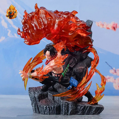 Figurine One Piece Ace aux Poings de Feu