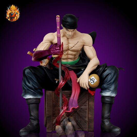 Figure assise de Zoro de One Piece.-Ma boutique
