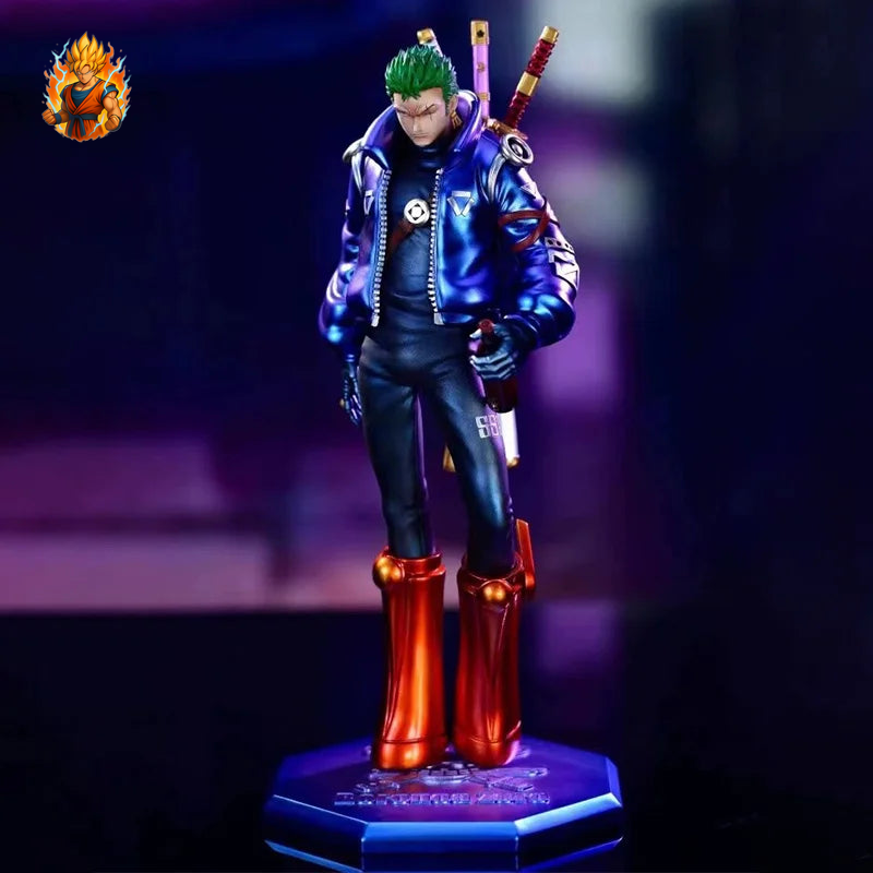 Figurine Cyberpunk de Zoro de One Piece.-Ma boutique
