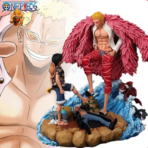 Figurine One Piece Doflamingo contre Ruffy.-Ma boutique
