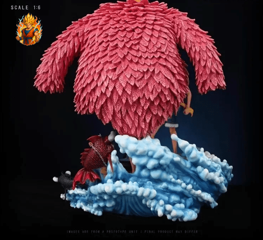 Figurine One Piece Doflamingo contre Luffy