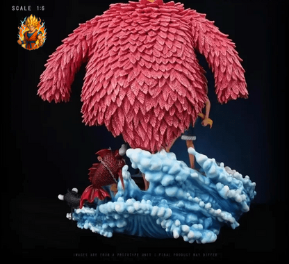 Figurine One Piece Doflamingo contre Luffy