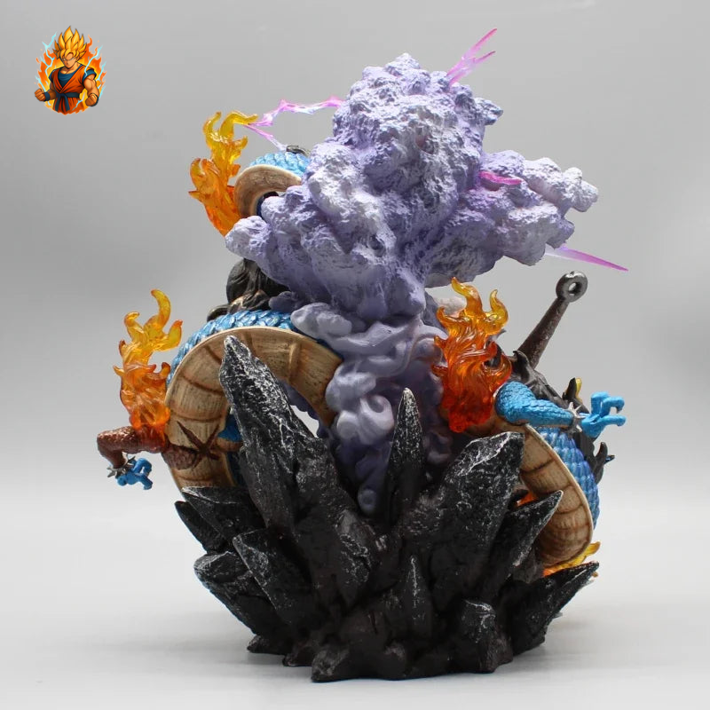 Figurine One Piece Luffy vs Kaido Dragon