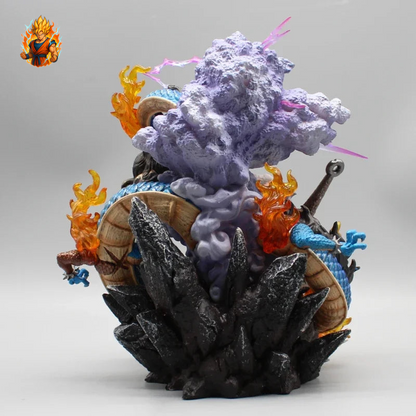 Figurine One Piece Luffy vs Kaido Dragon