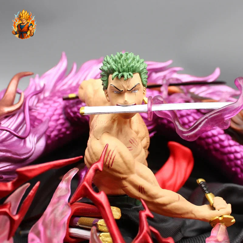 Figurine de Roronoa Zoro de One Piece en Tornade