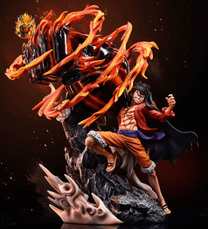 Figurine One Piece Ruffy Fire Karma.-Ma boutique