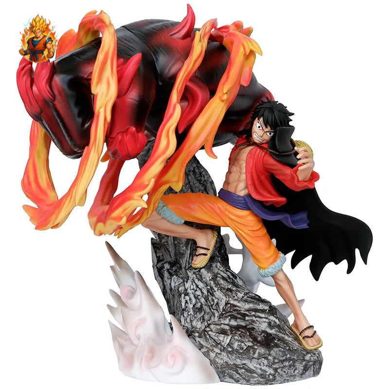 Figurine One Piece Luffy Fire Karma