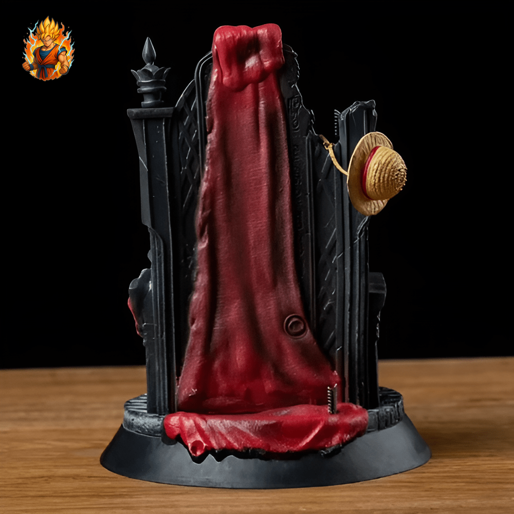 Figurine de Shanks sur le trône de One Piece