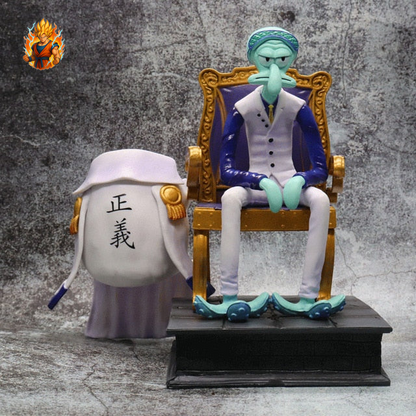Mélange de Figurines l'aventure One Piece & Bob l'éponge