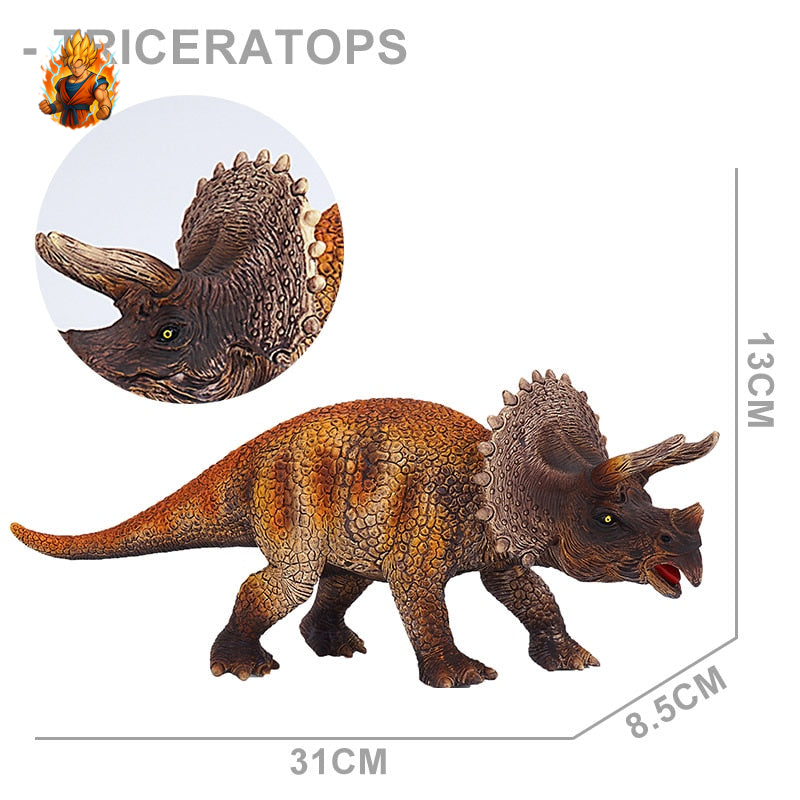 Figurine de Tricératops Aventure de Dino pour collectionneurs.-Ma boutique