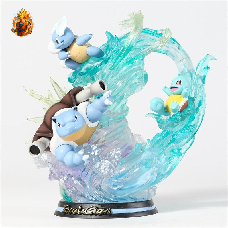 Pokémon Figurine - Tortank Evolution