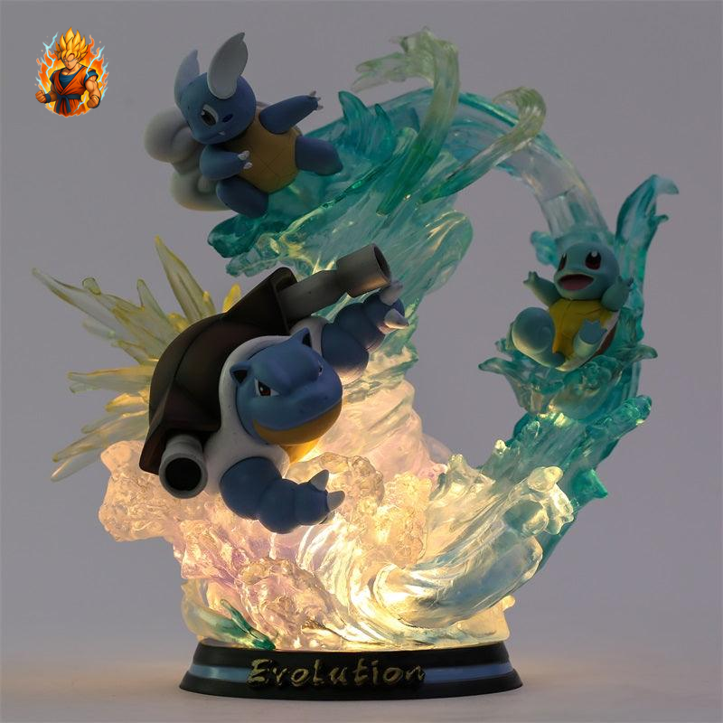 Pokémon Figurine - Tortank Evolution