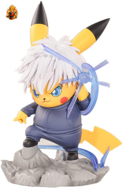 Figurine Jujutsu Kaisen Pokémon Saturo Gojo
