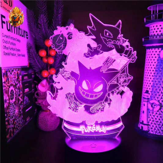 Lampe LED Gengar Pokémon-Ma boutique