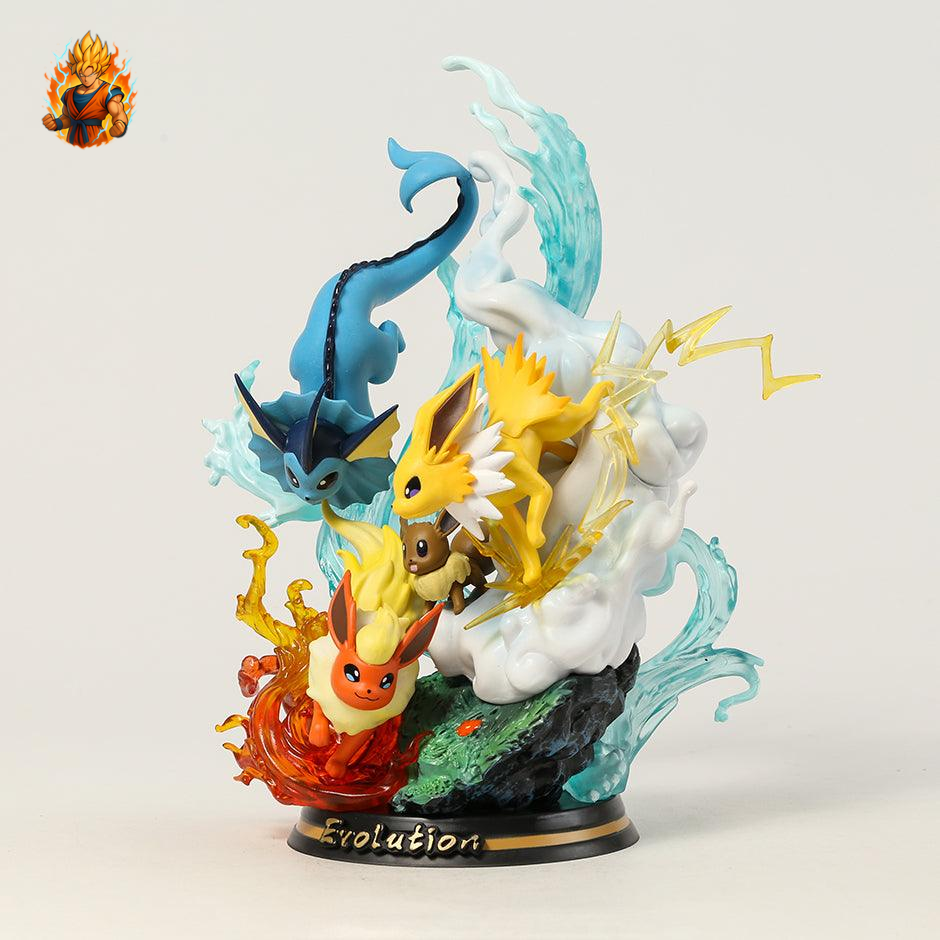 Pokémon Figur - Evoli Evolution-Ma boutique