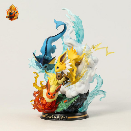 Pokémon Figur - Evoli Evolution-Ma boutique