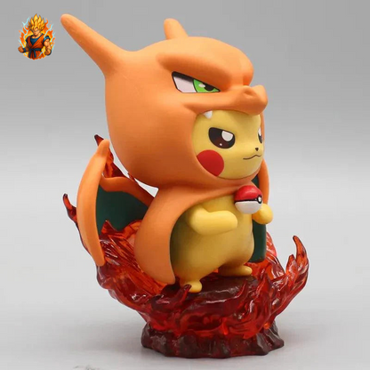 Pokémon Figurine - Pikachu Cosplay Gengar & Charizard