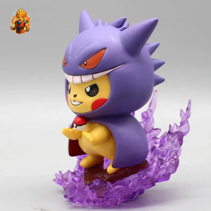 Pokémon Figurine - Pikachu Cosplay Gengar & Charizard