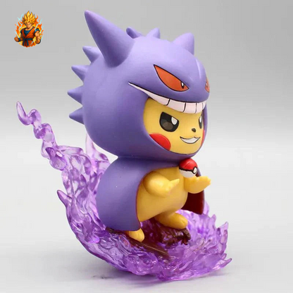 Pokémon Figurine - Pikachu Cosplay Gengar & Charizard