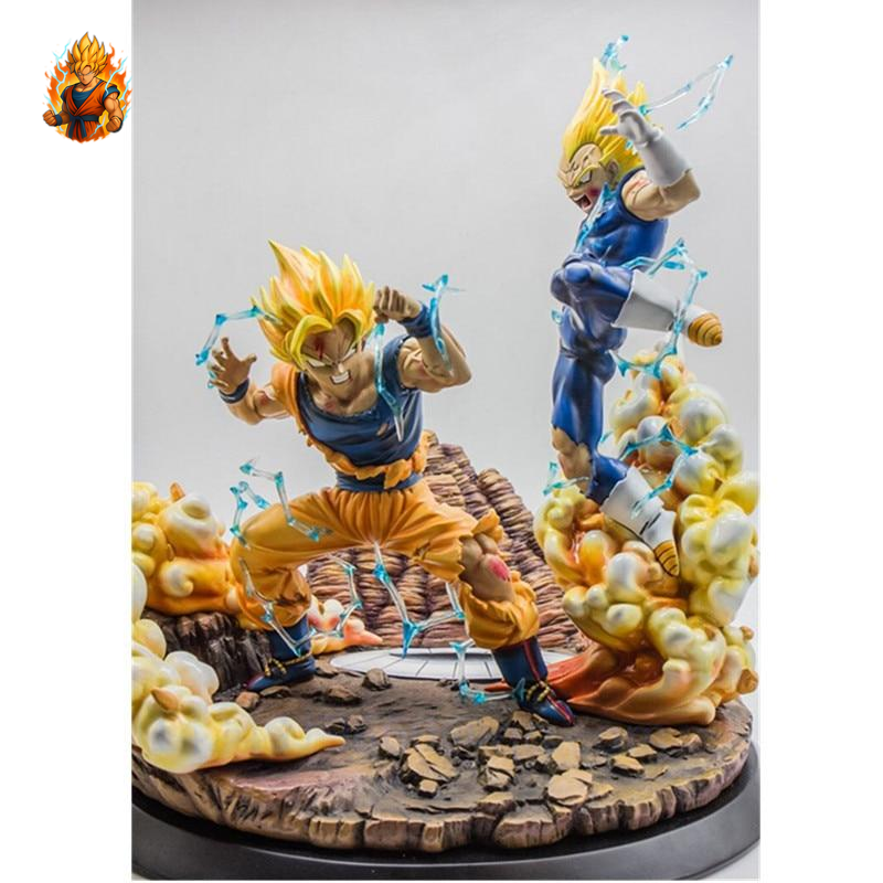 Vegeta vs. Goku figurine de collection.-Ma boutique
