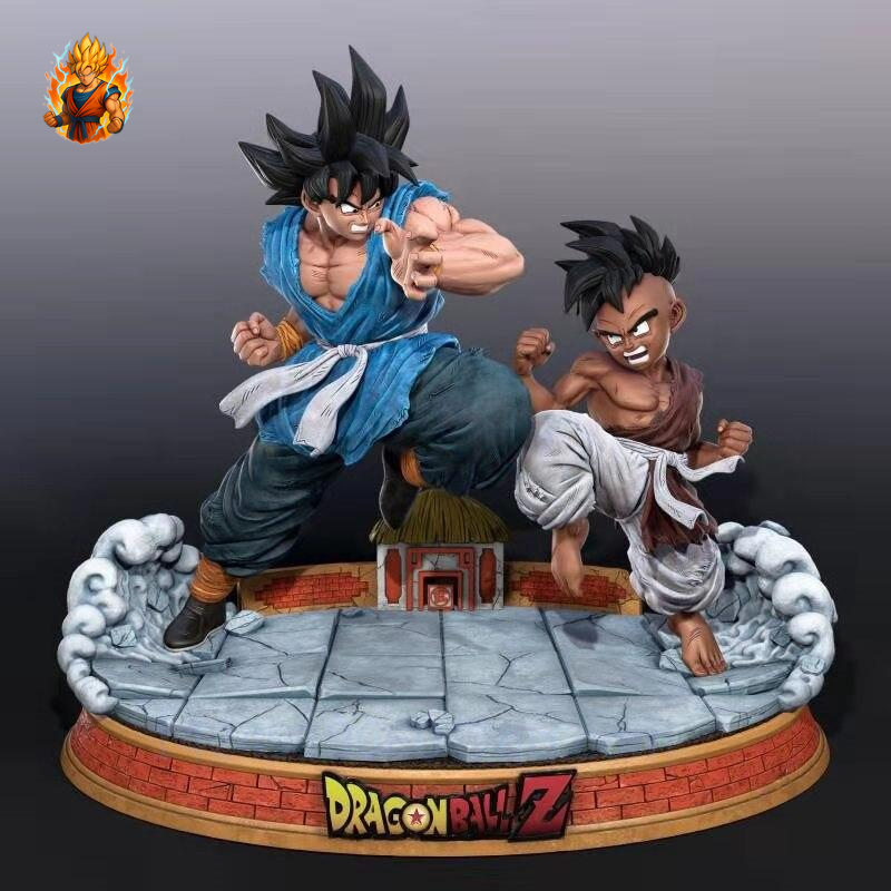 Figurine de collection Goku vs. Uub-Ma boutique