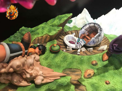 Figurine de collection Piccolo vs Raditz