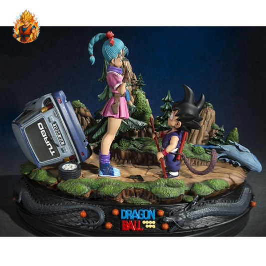 Bulma & Goku Petite figurine de collection-Ma boutique