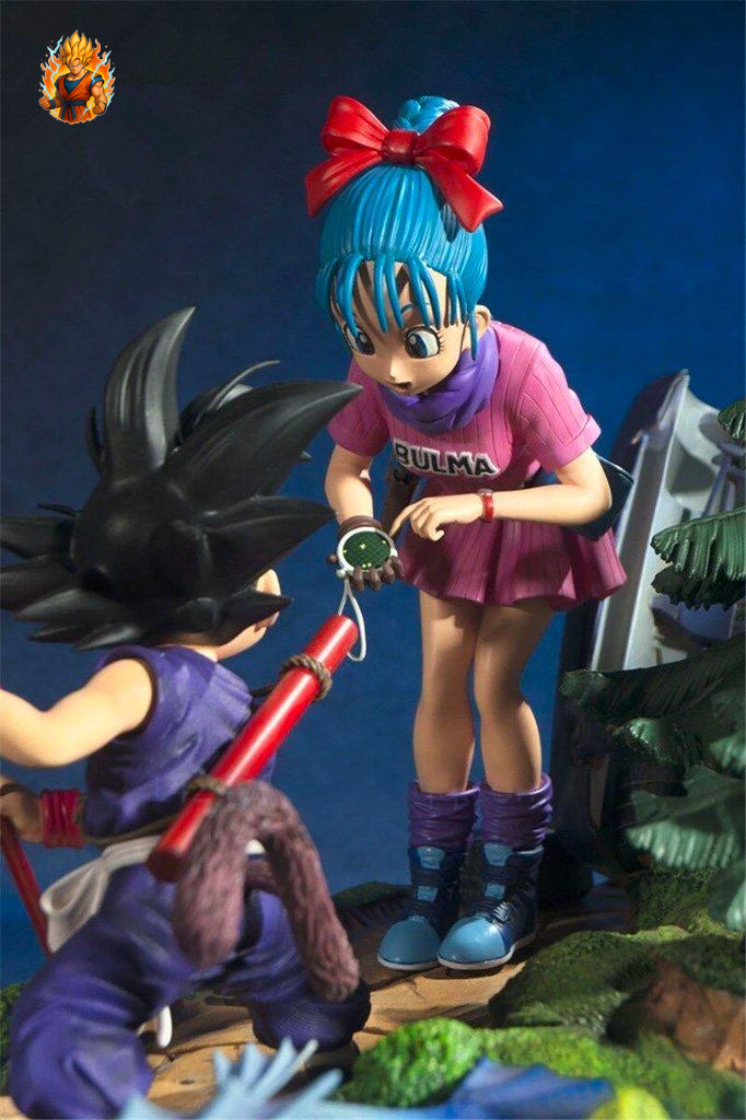 Bulma & Goku Petite Figurine de collection