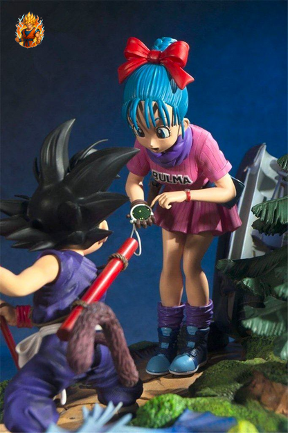 Bulma & Goku Petite Figurine de collection