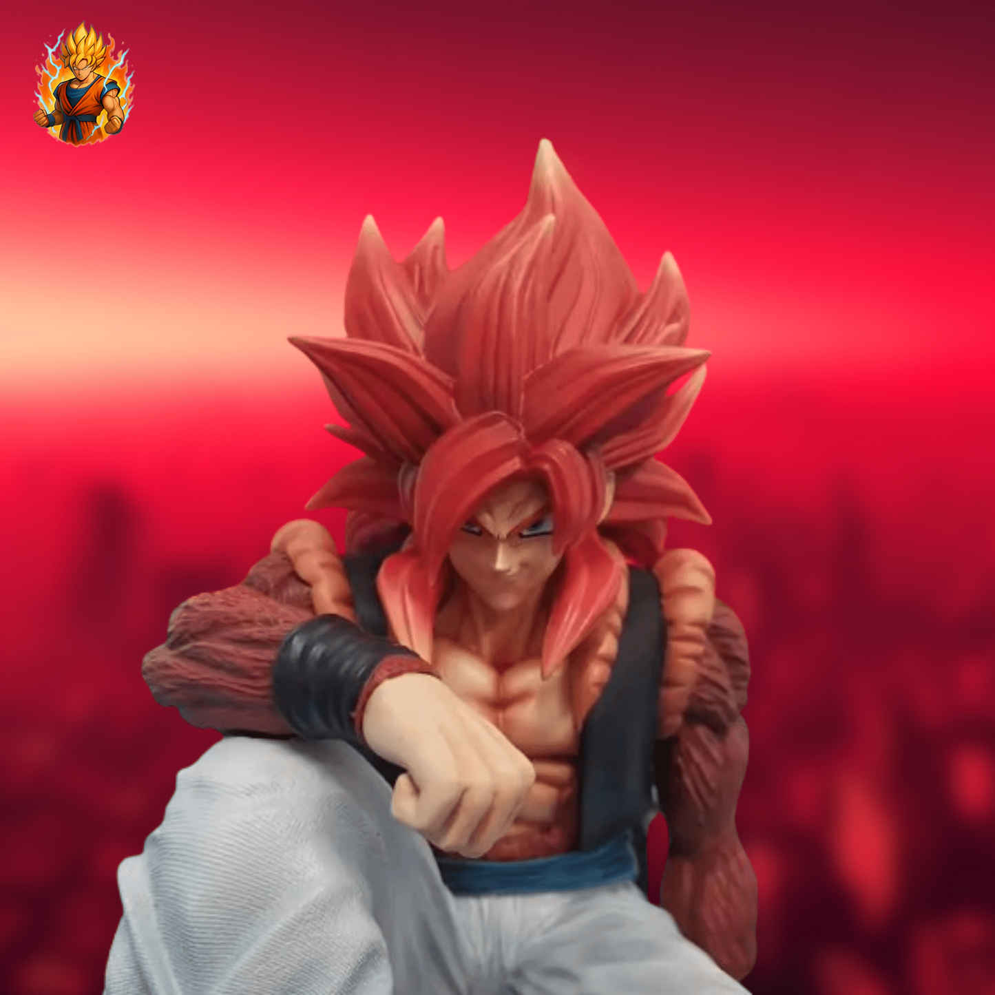 Figurine de collection Super Saiyajin 4 Gogeta.-Ma boutique