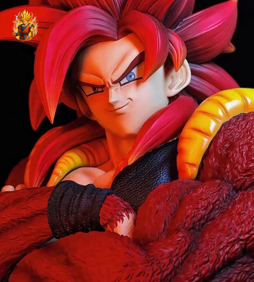 Figurine de collection Gogeta Super Saiyan 4 Buste.-Ma boutique