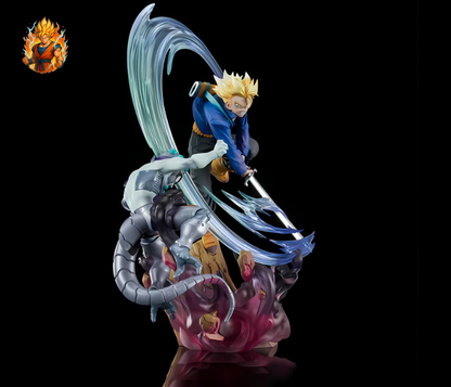 Figurine de collection Trunks VS Mecha Frieza