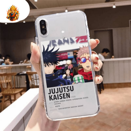 Étui pour iPhone Yuji Itadori et Megumi Fushiguro - Jujutsu Kaisen™-Ma boutique