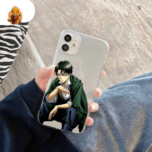 Coque iPhone Levi - L'Attaque des Titans™-Ma boutique
