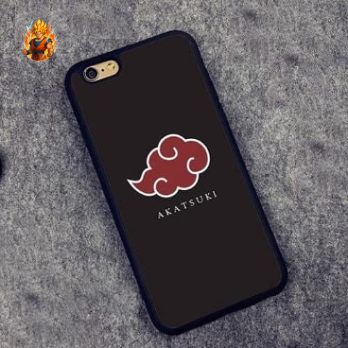 Coque pour iPhone avec emblème Akatsuki - Naruto Shippuden