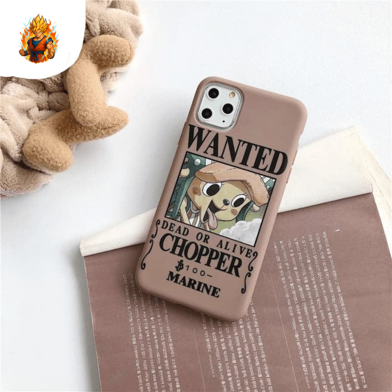 Chopper WANTED Étui pour iPhone - One Piece™-Ma boutique