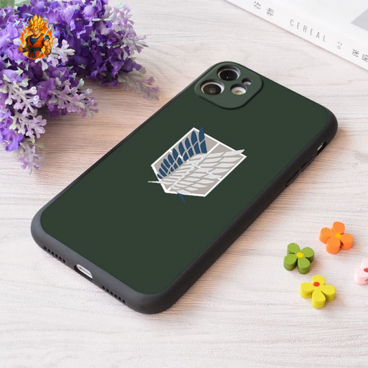 Étui pour iPhone avec bataillon d'exploration - Attaque sur Titan™-Ma boutique
