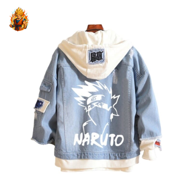 Veste en jean Kakashi Hatake - Naruto™-Ma boutique