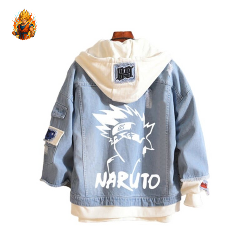 Veste en jean Kakashi Hatake - Naruto™-Ma boutique